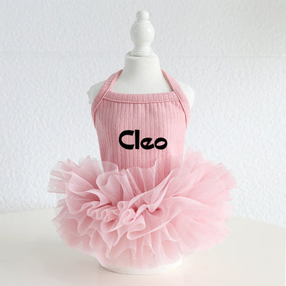 Personalized Name Pet Fluffy Tutu Dress | inCloth40
